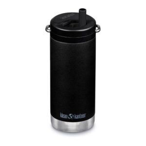 Klean kanteen Com Garrafa Térmica Isolada Com Tampa Torcida TKWide 12oz