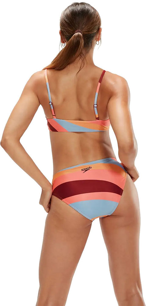 Speedo Alça fina ajustável estampada total - Biquíni feminino - Imagem 3