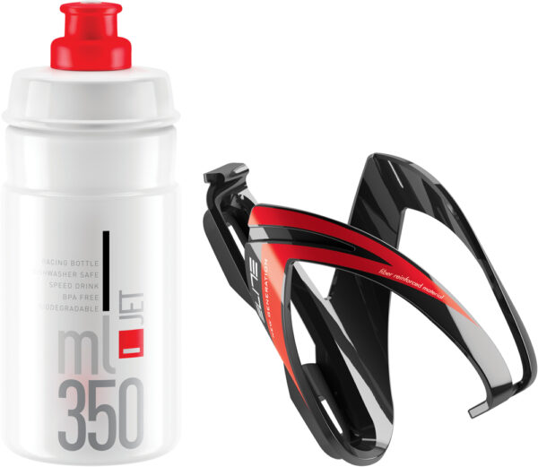 Garrafa Elite Kid's JET/CEO 350ml + Suporte - Imagem 2