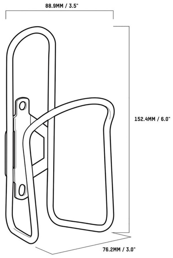 Gaiola de garrafa Blackburn BC-1T - Imagem 2