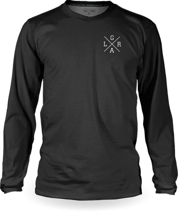 Loose Riders Básico Preto - MTB Camisa Manga Longa