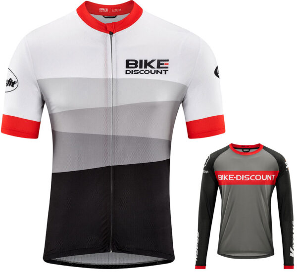 Camisa de equipe com desconto de bicicleta 2022