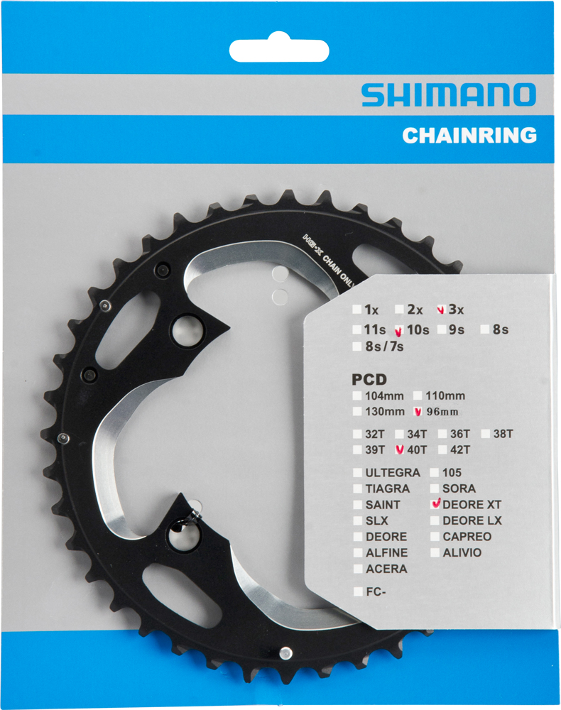 Corrente Shimano XT para FC-M782 40T (AN)