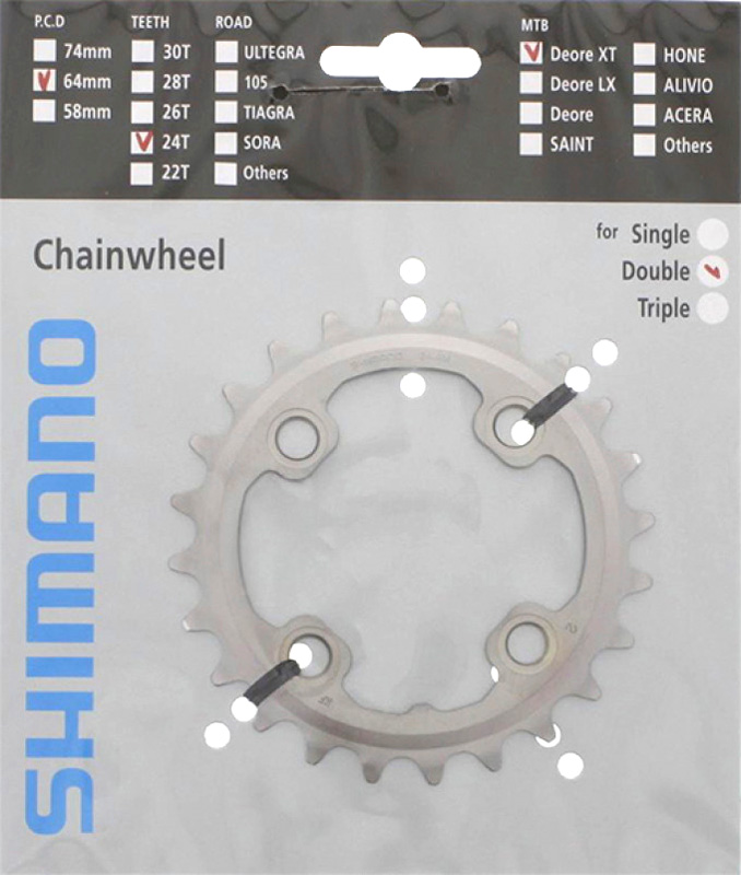 Corrente Shimano XT para FC-M785 24T (AM) - Imagem 3