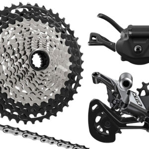 Kit de atualização Shimano XTR M9100 1x12 velocidades 10-45 I-Spec EV