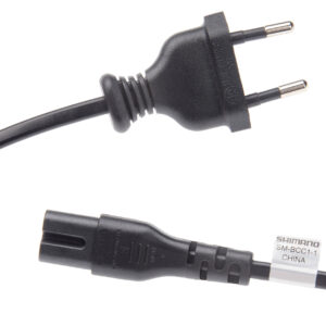 Cabo de alimentação Shimano SM-BCC1-1 Europlug para carregador Di2 SM-BCR1 e STEPS EC-E6002