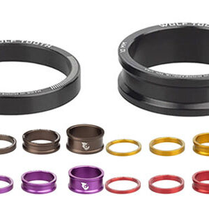Componentes de dente de lobo 3/5/10/15 mm 4 peças espaçador de fone de ouvido