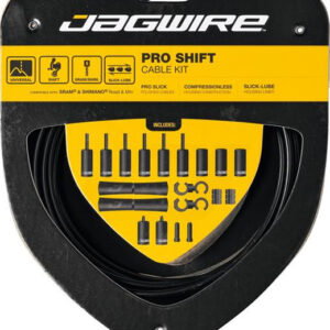 Jagwire Pro Shift Conjunto de cabos de 2 velocidades