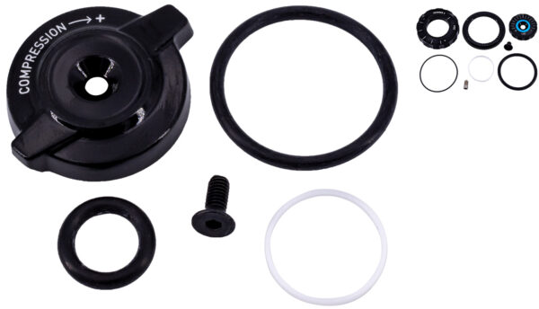 Kit de botão de compressão de garfo RockShox para Lyrik/Pike