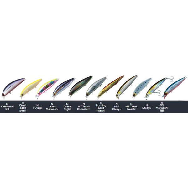 Daiwa Shoreline Vertice Shiner Z Sinking 80 Mm 11.8g - Imagem 2