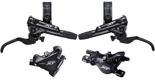 Conjunto de freio a disco Shimano XT BR-M8100/8110 PM/FM