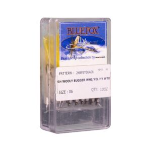 Blue fox Wolly Bugger Metal Head 6