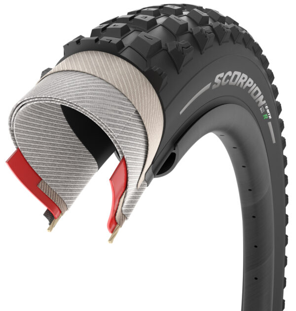Pneu dobrável Pirelli Scorpion™ E-MTB R 27,5x2,6"