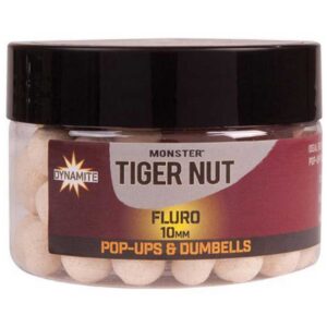 Dynamite baits Monster Tigernut Fluro Pop Ups And Dumbells