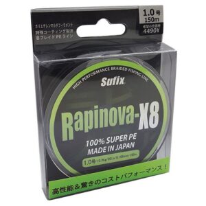 Sufix Trançado Rapinova X-8 150 M
