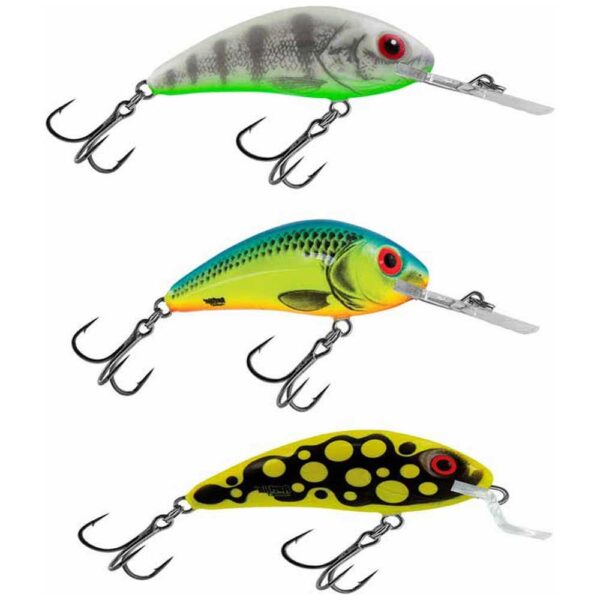 Salmo Isca De Manivela Rattlin Hornet Clear Floating 35 mm