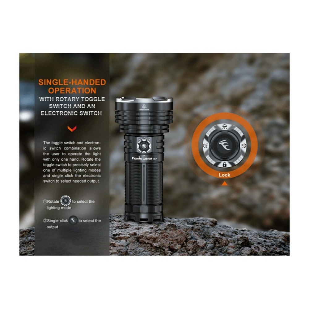 Fenix LR40R V2.0 - Lanterna 15000 lumens 9