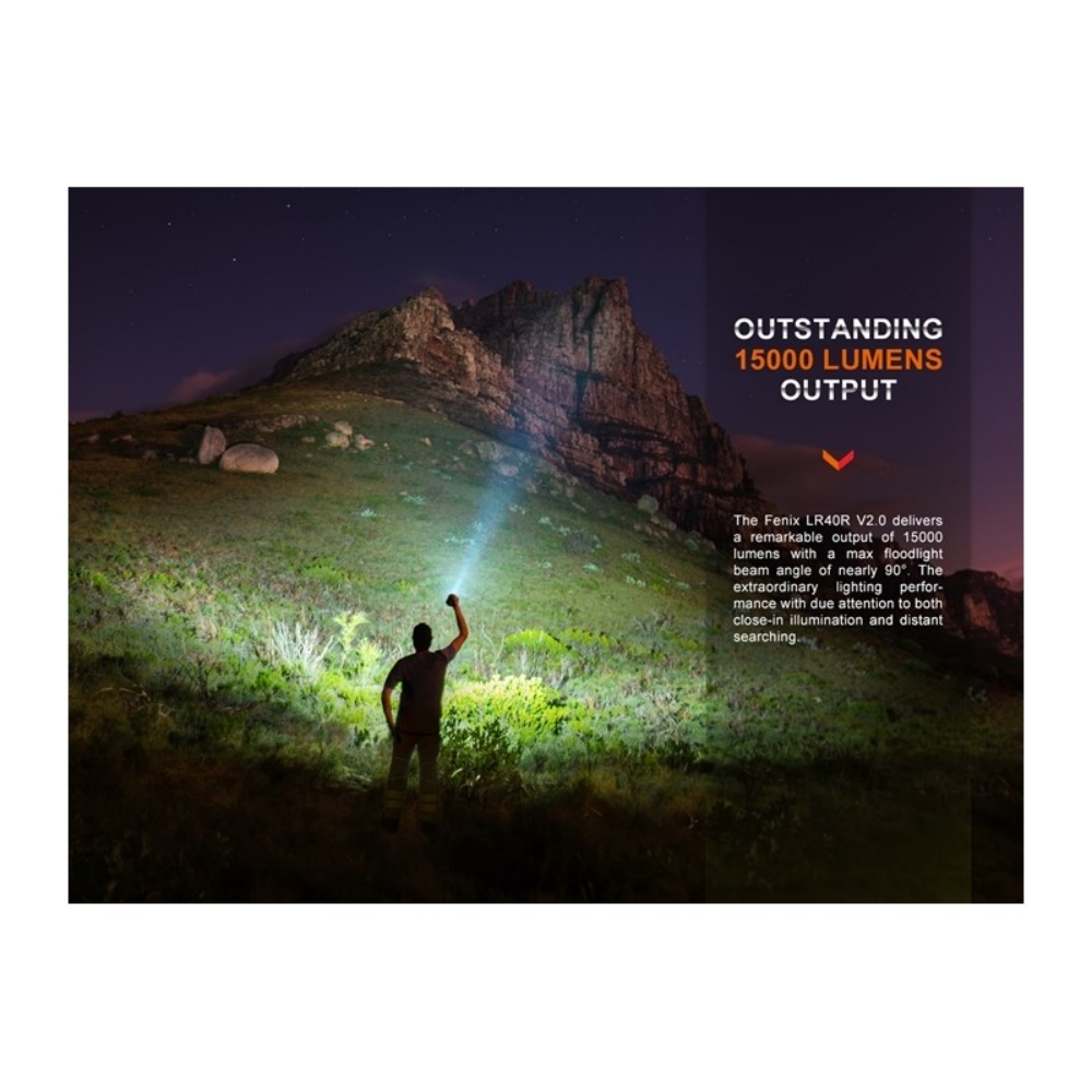 Fenix LR40R V2.0 - Lanterna 15000 lumens 7