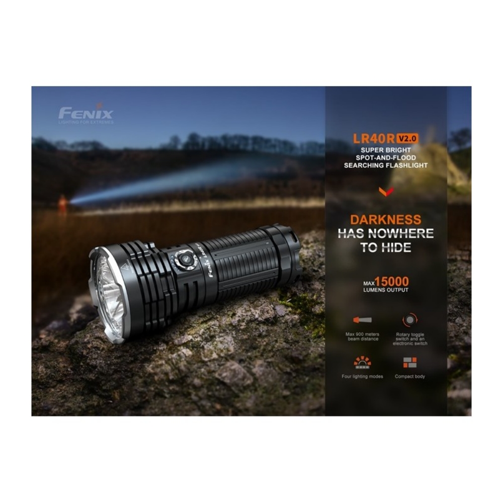 Fenix LR40R V2.0 - Lanterna 15000 lumens 6