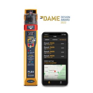 Ocean signal PLB 3 Beacon AIS RLS NFC Localizador Beacon AIS RLS NFC Conectividade Móvel