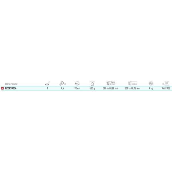 Daiwa Bobina Substituição N´Zon Distance Feeder 2020 - Image 2