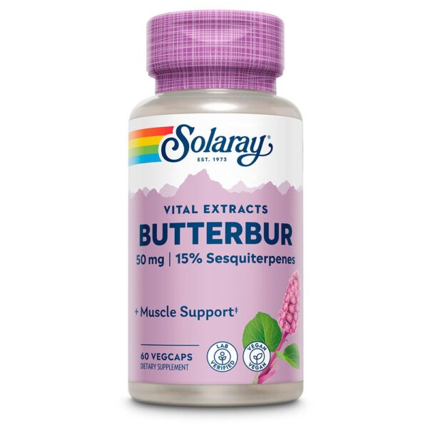 Solaray Petasites 50mgr 60 Unidades