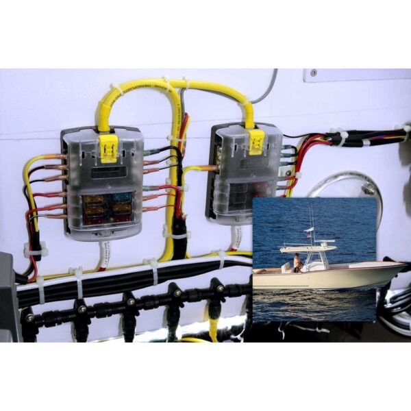 Blue sea systems ATO Fuse Block 6 Position - Imagem 2