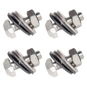 Ocean Aço Inoxidável Parafuso Com Porca T 4 Unidades