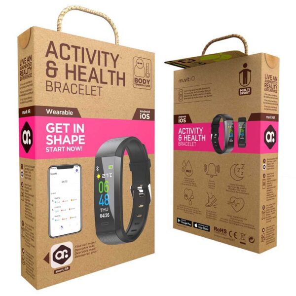 Muvit io Pulseira De Atividades Health Temp Lite - Imagem 4