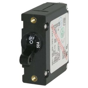 Blue sea systems AC/DC Single Pole Magnetic World Circuit Breaker 50A