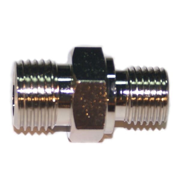 Metalsub Adapter Paramina Hose To 1/4 BSP Male-Male Steel