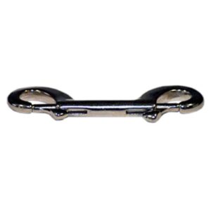 De profundis Mosquetão Duplo De Aço Grande 10 Unidades