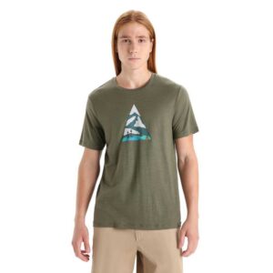 Icebreaker Camiseta De Manga Curta Tech Lite II Camping Grounds