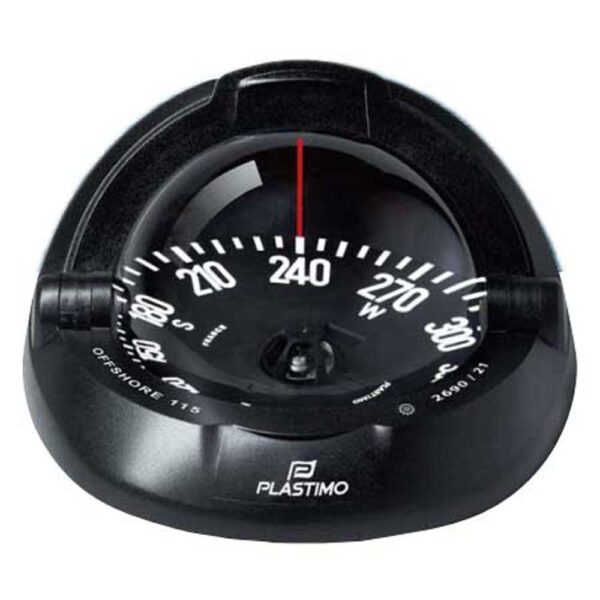 Plastimo Bússola De Rosa Negra Reta Offshore 115