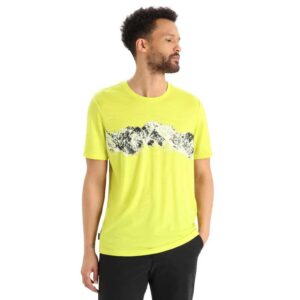 Icebreaker Camiseta De Manga Curta Tech Lite II Remarkable Range