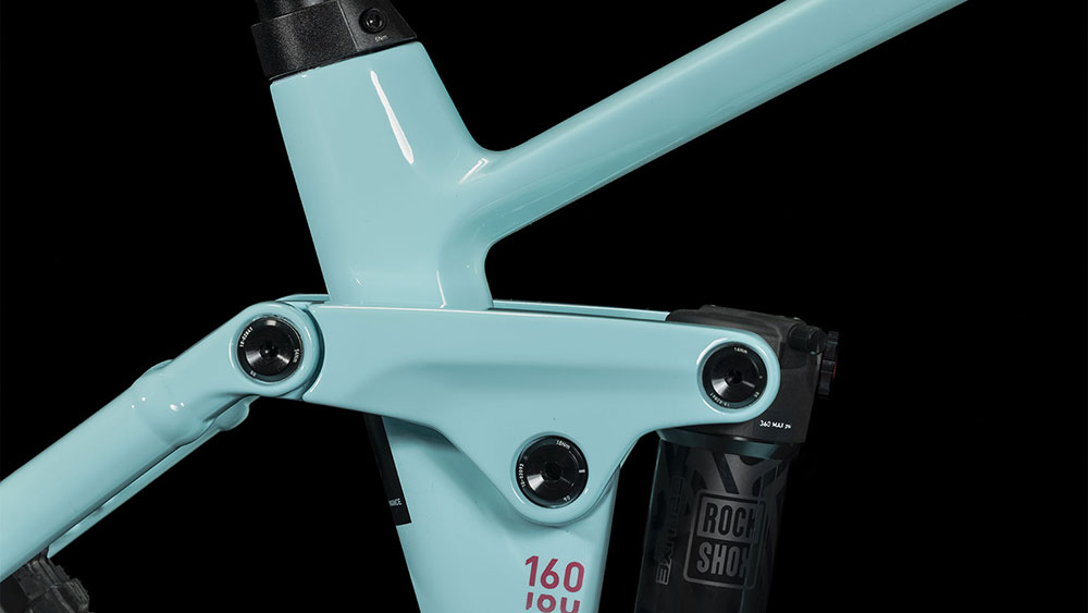 Cube Stereo Hybrid 160 HPC Race 750 27.5 iceblue´n´black - Imagem 5