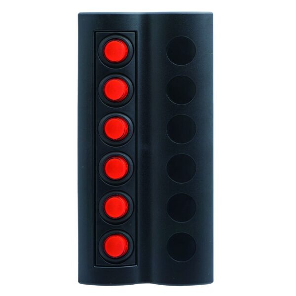 Forniture nautiche italiane LED/magnético Térmico Interruptores Painel Elétrico 6