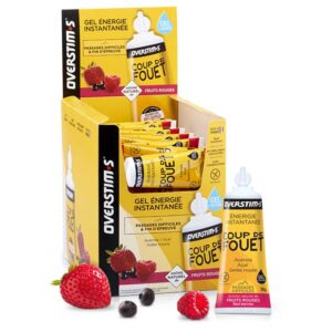 Overstims Whiplash 30gr 36 Unidades Bagas Energia Géis Caixa