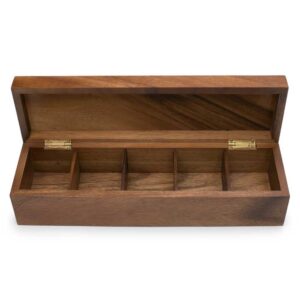 Ironwood Estojo De Madeira Para Chá