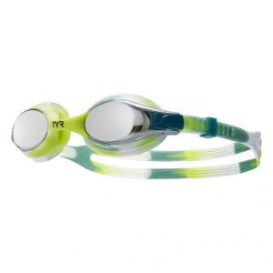 TYR Óculos De Natação Para Crianças Mirrored Swimple Tie Dye