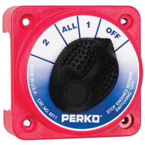 Perko Sem Bloqueio Interruptor De Bateria Compact
