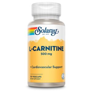 Solaray L-Carnitina 500mgr 30 Unidades