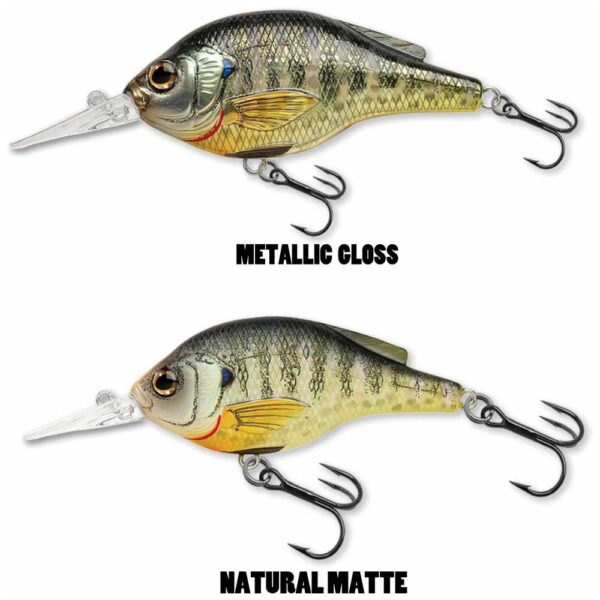 Live target BG Bluegill 70S Flutuando Isca De Manivela 70 mm 14g - Imagem 2