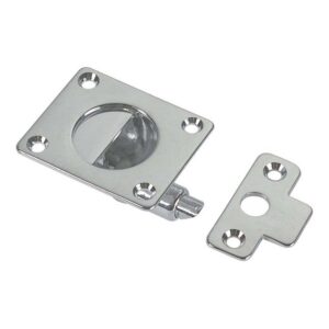 Foresti & suardi Alça De Escotilha De Latão Cromado 5050145