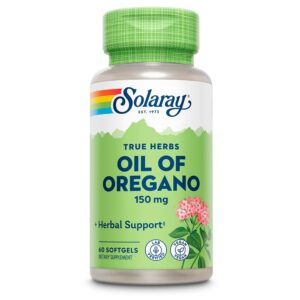 Solaray Óleo De Orégano 150mgr 60 Unidades