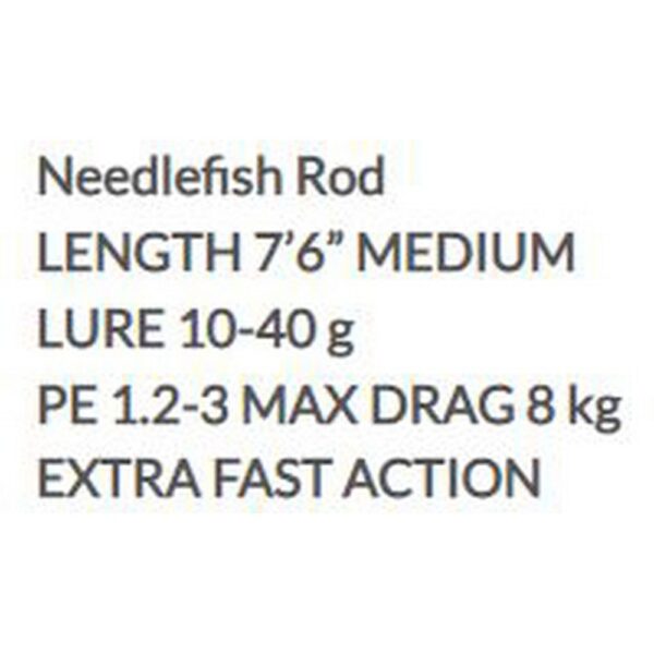 Molix Cana Spinning Fioretto Speciale JackFin Needlefish - Image 2