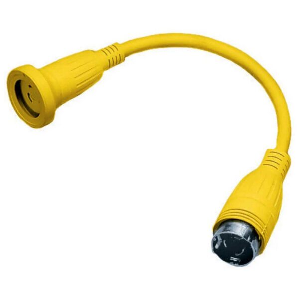 Hubbell Adaptador Fêmea 30A 50A 125V Twist Lock Torção Trancar Para Macho 50A 125V Twist Lock - Imagem 2