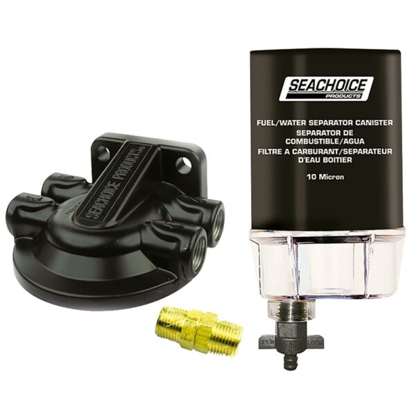 Seachoice Kit De Filtro De Combustível De Plástico