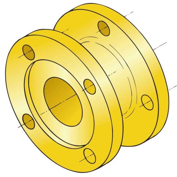 Vetus Adaptador Flange TM345A Compl - Imagem 2