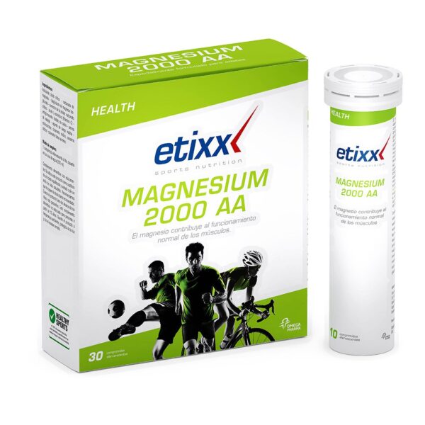 Etixx Magnésio 2000 AA 3 Unidades 10 Unidades Neutro Sabor Tablets Caixa